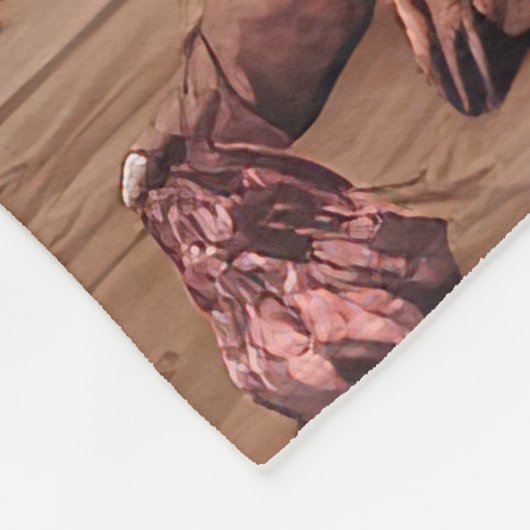 Vizsla pompoenen Halloween eng Fleece Deken (Hoek)