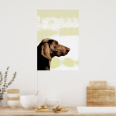 Vizsla Poster (Keuken)