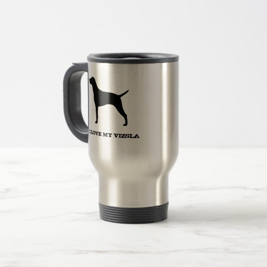 Vizsla Reisbeker (Voorkant links)