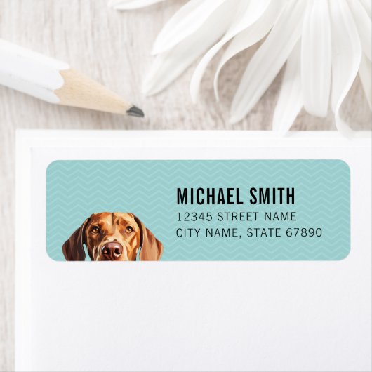 Vizsla Return Address Labels (Insitu)