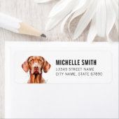 Vizsla Return Address Labels (Insitu)