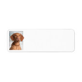 Vizsla Return Address Labels (Voorkant)