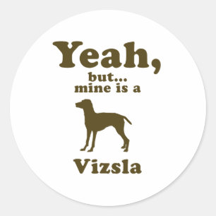 Vizsla Ronde Sticker