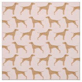vizsla roze stof (Swatch)