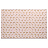 vizsla roze stof (Fat Quarter)