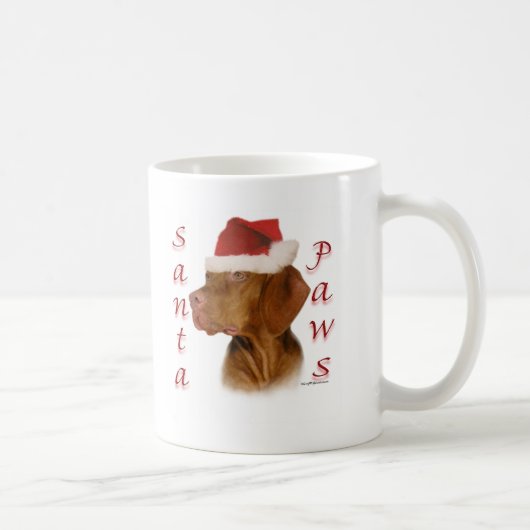 Vizsla Santa Paws Koffiemok (Rechts)