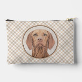 Vizsla Schilderij Golden Rust Schattigee Originele Etui (Achterkant)