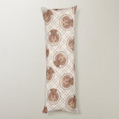 Vizsla Schilderij Golden Rust Schattigee Originele Lichaamskussen (Achterkant (Verticaal))