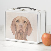 Vizsla-schildering - Cute Original Dog Art (In situ)