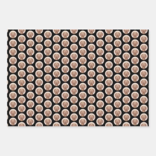 Vizsla-schildering - Cute Original Dog Art Inpakpapier Vel (Voorkant 3)