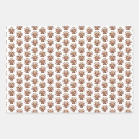 Vizsla-schildering - Cute Original Dog Art Inpakpapier Vel (Voorkant 2)