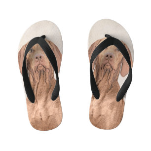 Vizsla-schildering - Cute Original Dog Art Kinder Teenslippers
