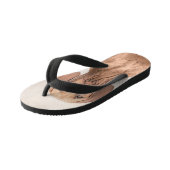 Vizsla-schildering - Cute Original Dog Art Kinder Teenslippers (Schuin)