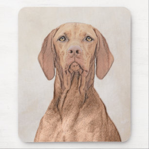 Vizsla-schildering - Cute Original Dog Art Muismat