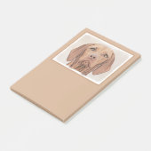 Vizsla-schildering - Cute Original Dog Art Post-it® Notes (Schuin)