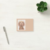 Vizsla-schildering - Cute Original Dog Art Post-it® Notes (Kantoor)