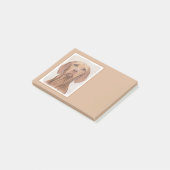Vizsla-schildering - Cute Original Dog Art Post-it® Notes (Schuin)