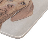 Vizsla-schildering - Cute Original Dog Art Snijplank (Hoek)
