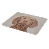 Vizsla-schildering - Cute Original Dog Art Snijplank (Hoek)