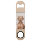 Vizsla-schildering - Cute Original Dog Art Speed Flessenopener (Voorkant)