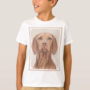 Vizsla-schildering - Cute Original Dog Art T-shirt