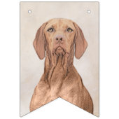 Vizsla-schildering - Cute Original Dog Art Vlaggetjes (Derde vlag)