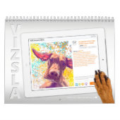 Vizsla Selfie Agenda Kalender (Hoes)