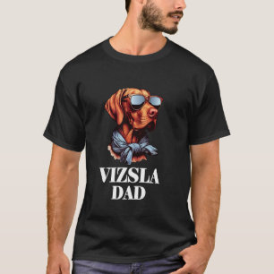 Vizsla Shirt Mannen hond vader Hongaars Vizsla Pap