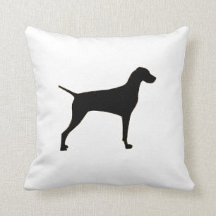 Vizsla silhouette kussen