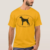 Vizsla Silhouette T-shirt (Voorkant)