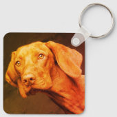 Vizsla Sleutelhanger (Achterkant)
