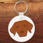 Vizsla sleutelhanger (Voorkant)