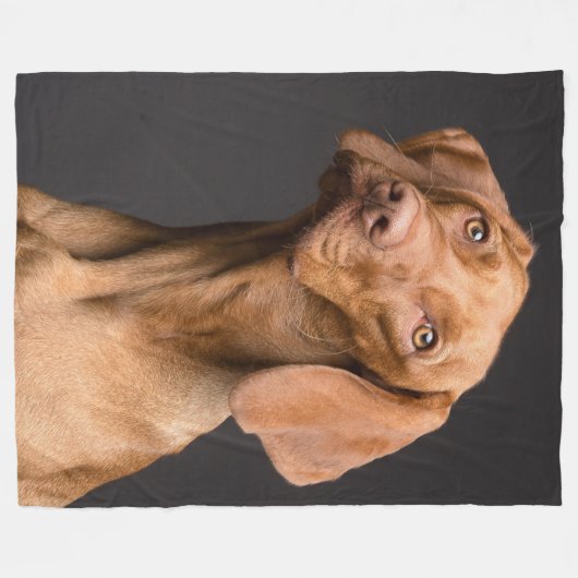 Vizsla Sporting Dog Fleece Deken (Voorkant (Horizontaal))