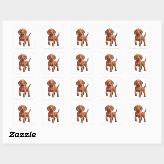 Vizsla Sticker (Vel)