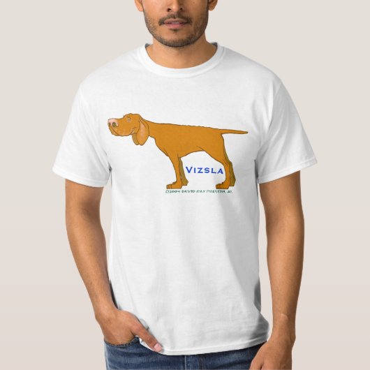 Vizsla t-SHIRT 002 (Voorkant)