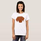 Vizsla t-shirt (W) (Voorkant volledig)