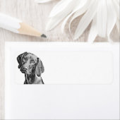 Vizsla Tekening Etiket (Insitu)