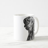 Vizsla Tekening Koffiemok (Voorkant rechts)