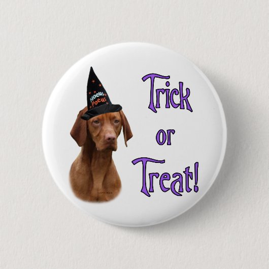 Vizsla Trick Ronde Button 5,7 Cm (Voorkant)