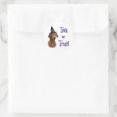 Vizsla Trick Ronde Sticker (Tas)