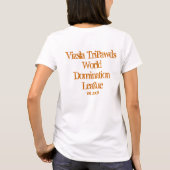 Vizsla TriPawds Officieel Shirt - 3 is het nieuwe (Achterkant)