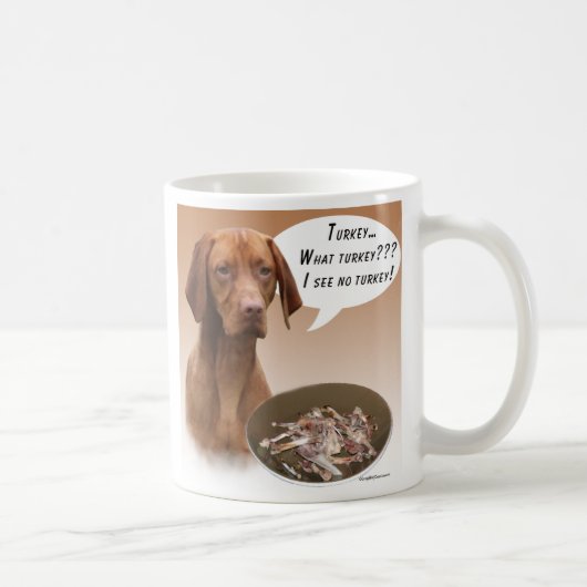 Vizsla Turkije Koffiemok (Rechts)