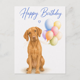 Vizsla Verjaardag Briefkaart