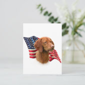 Vizsla Vlag Briefkaart (Staand voorkant)