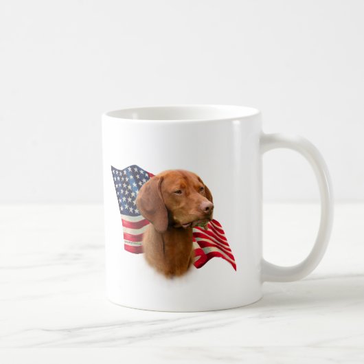 Vizsla Vlag Koffiemok (Rechts)