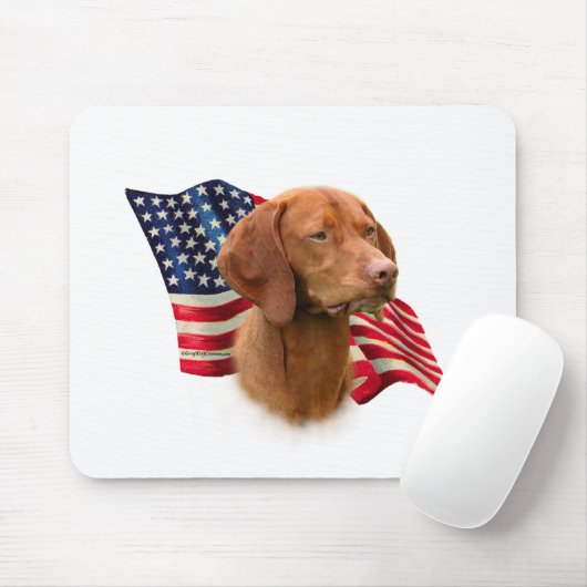 Vizsla Vlag Muismat (Met muis)