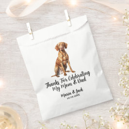 Vizsla Volledige Kleur Huwelijkshuisdier Bedankzakje