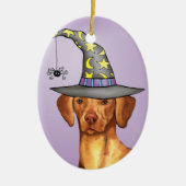 Vizsla Witch Keramisch Ornament (Voorkant)