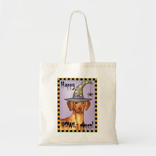 Vizsla Witch Tote Bag (Voorkant)