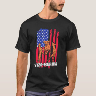 Vizsla woordspeling voor een patriottische Hongaar T-shirt